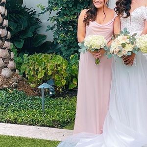 Adrianna Papell Matte Crepe Cowl Neck Dress Size 10